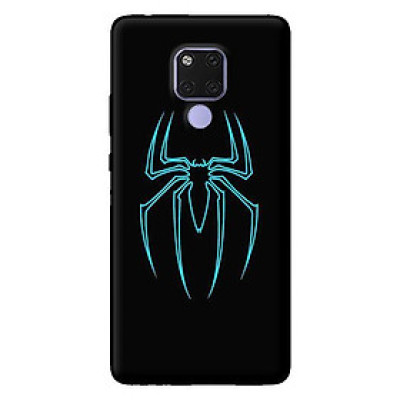 Ốp lưng in cho Huawei Mate 20 mẫu Nhện Neon - Hàng chính hãng