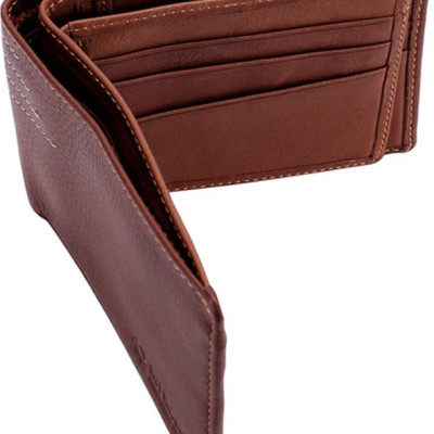 Ví Nam Viền Chỉ Huy Hoàng HT2128 (12.5 x 10 cm) - Da Bò