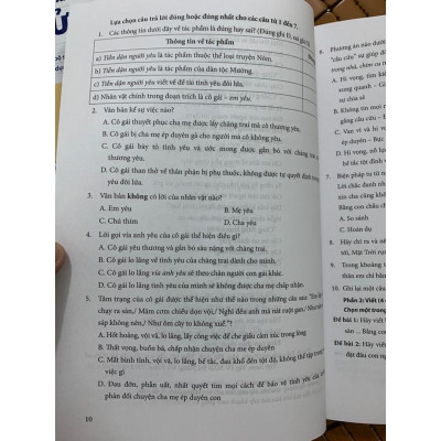 Sách - Bộ đề đánh giá năng lực đọc hiểu và năng lực viết môn ngữ văn 11
