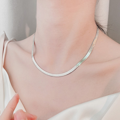Dây chuyền nam nữ UNISEX sợi mì hợp kim cao cấp siêu đẹp, dài 45cm, 50 cm, rộng 3mm,4mm