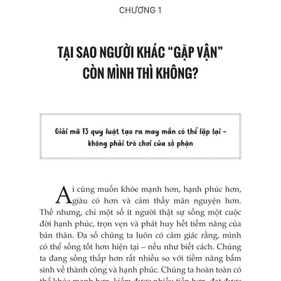 Sách - Tạo Vận - Đừng Chờ Thời - Các Quy Luật Giúp Chủ Doanh Nghiệp SME Tự Tạo May Mắn, Nắm Bắt Cơ Hội Và Bứt Phá