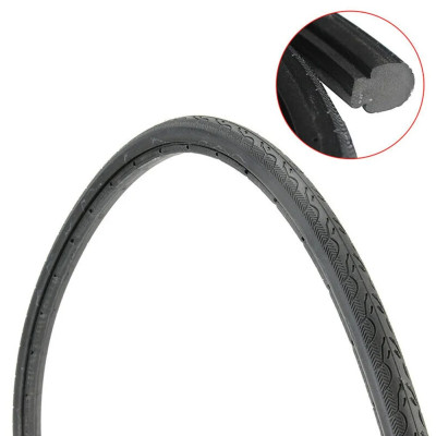 Lốp (Vỏ) đặc không săm xe đạp Fixed Gear Single Speed 700x23C (23-622)
