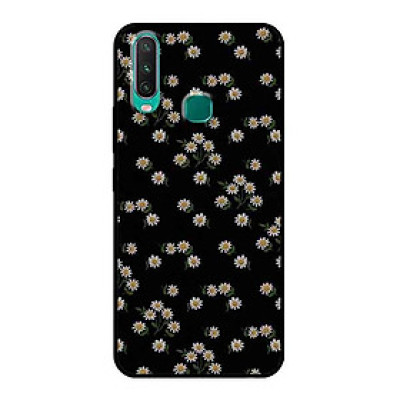 Ốp Lưng in cho Vivo Y12 Mẫu Tiểu Tiết Hoa Cúc - Hàng Chính Hãng