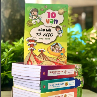 Combo 4Q 10 Vạn Câu Hỏi Vì Sao: Khám Phá Thế Giới Đại Dương 1 + Khám Phá Thế Giới Đại Dương 2 + Khám Phá Thế Giới Thực Vật + Vũ Trụ Thần Bí