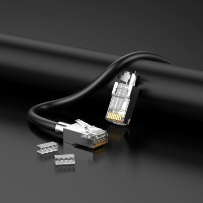 Ugreen UG80828NW123TK Cat6a Cat7 100 chiếc đầu bấm mạng dùng cho dây lớn RJ45 LAN 8P8C - HÀNG CHÍNH HÃNG