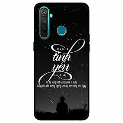 Ốp lưng in cho Realme 5 Pro Mẫu Hoá Tình Yêu