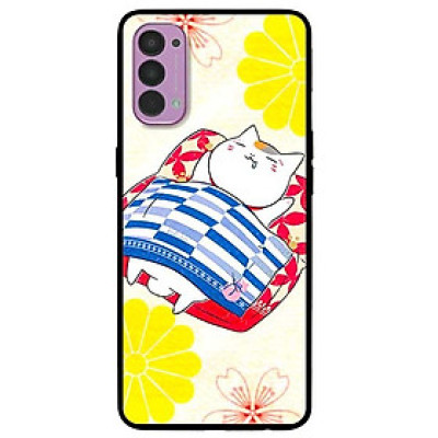 Ốp lưng dành cho Oppo Reno 4 mẫu Mèo May Mắn 1