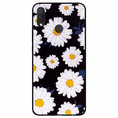 Ốp lưng dành cho Huawei Nova 3i mẫu Cúc Nhuỵ Vàng Nền Đen