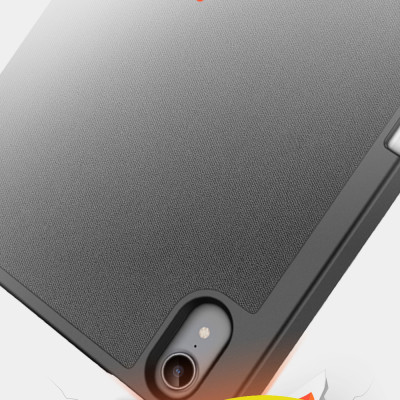 Bao da dành cho iPad Mini 6 hiệu Dux Ducis Domo có khe để bút, bảo vệ camera, chống sốc, cao cấp - Hàng nhập khẩu.