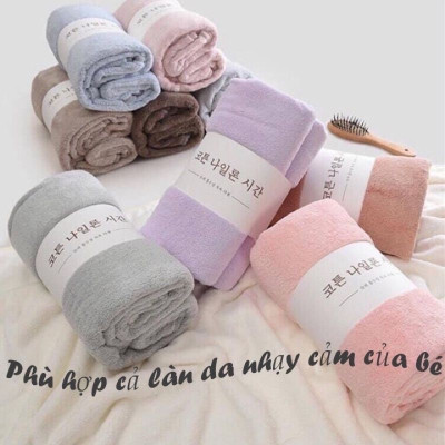 Đồ dùng phòng tắm - Khăn tắm  Hàn Quốc cao cấp,  - Siêu mềm mịn ,  siêu bền  thấm hút tốt
