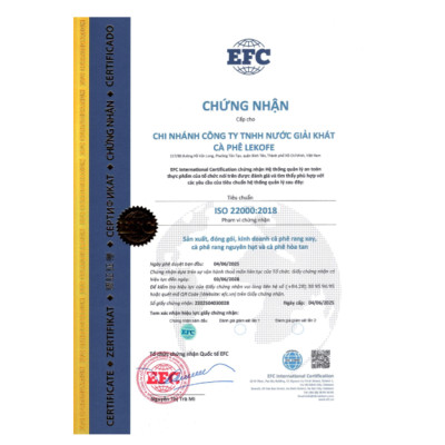 Cà phê rang xay Đặc Biệt Lekofe 80% Robusta 20% Arabica Đắng đậm chua nhẹ Túi 500gram