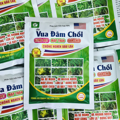 Phân bón Vua Đâm Chồi, giúp cây bật chồi mạnh, nảy chồi ra lá mạnh mẽ, chống nghẽn đầu lân, phân bón Vua Bật Chồi gói 100gr
