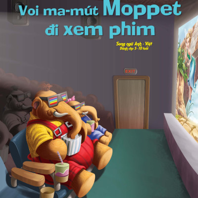 Combo 8 cuốn Chú voi Moppet vui vẻ