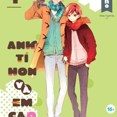 Sách - Bộ Manga - Anh Tí Hon Và Em Cao Kều - Tập 3 + Tập 4 (Bộ 2 Tập) - Bản Đặc Biệt - Tặng Kèm Sticker Tem + Bookmark Thơm
