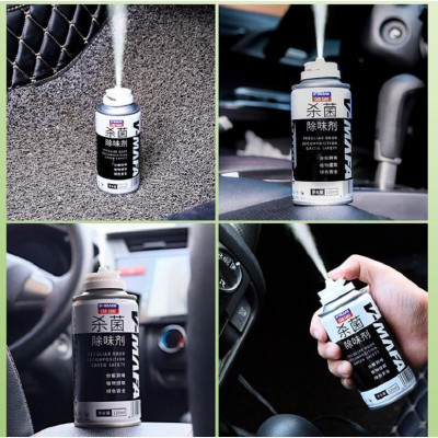 Chai Xit Khử Mùi Xe Hơi V-Mafa Tạo Không Khí Trong Lành, Ngăn Ngừa Nấm Mốc, Vi Khuẩn Gây Hại 120Ml