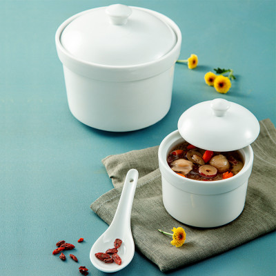 Thố chưng yến size nhỏ cho bé ăn dặm - Bình đường 4"