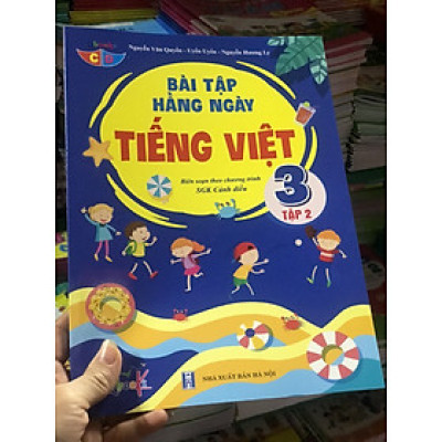 Sách - Combo Bài Tập Hằng Ngày Toán và Tiếng Việt Lớp 3 - cánh diều - Tập 1, 2 (2 cuốn)