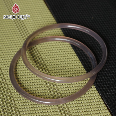Vòng tay chalcedony tím - Ngọc Quý Gemstones
