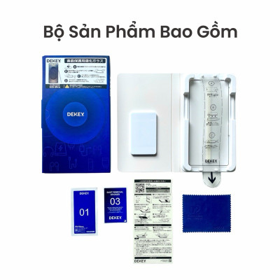 Kính Cường Lực DEKEY cho Samsung Galaxy S25 Series Kèm Khung Trợ Dán MASTERGLASS 3D SENTERY_Hàng Chính hãng Japan