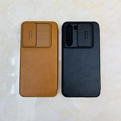 Bao da dành cho  Galaxy S23 Plus Nillkin Qin- hàng chính hãng