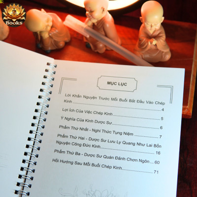 COMBO 3 Sách Chép Kinh - Kinh Địa Tạng, Chú Đại Bi, Dược Sư - PAI BOOKS.
