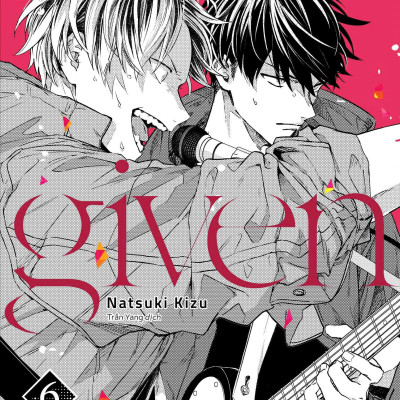 Bộ Manga - Given: Tập 4-6 (Bộ 3 Tập) - Bản Sưu Tầm - Tặng Kèm Boxset Nam Châm The Brigde + Concert Ticket + Card Bo Góc