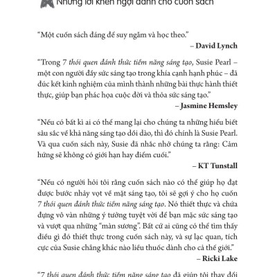 7 Thói Quen Đánh Thức Tiềm Năng Sáng Tạo