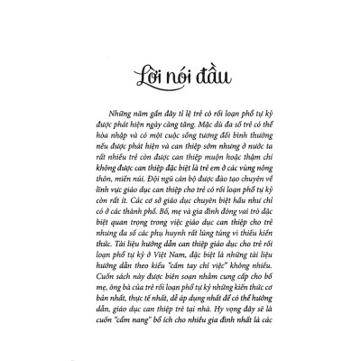  Nuôi Dạy Trẻ Có Rối Loạn Phổ Tự Kỷ Trong Môi Trường Gia Đình ( BC)