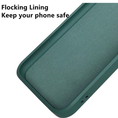 Ốp Lưng Dành Cho Samsung Galaxy A56 , A36 , A26 , A16 , A06 5G , A06 4G Silicone Dẻo Lót Nhung Nỉ Chống Sốc chống bẩn hạn chế bám vân tay - Hàng nhập khẩu