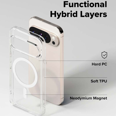 Ốp lưng cho Google Pixel 10 Pro XL / Pixel 10 / 10 Pro RINGKE Fusion Magnetic - Hàng Chính Hãng