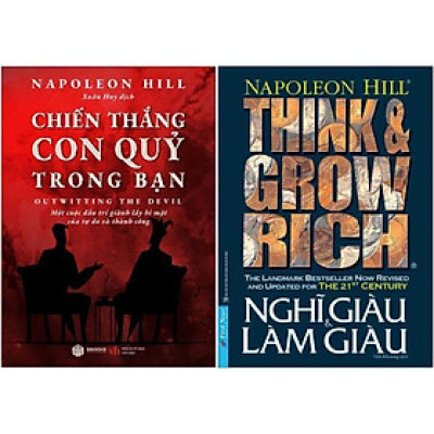 Combo Sách Nghĩ Giàu Và Làm Giàu + Chiến Thắng Con Quỷ Trong Bạn (Bộ 2 Cuốn)