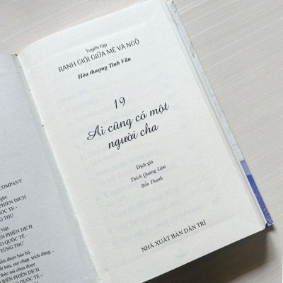 Sách - Ai Cũng Có Một Người Cha - Tập 19 - Tuyển Tập Ranh Giới Giữa Mê Và Ngộ - Vĩnh Nghiêm Books