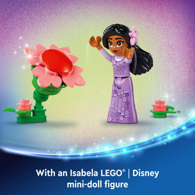LEGO DISNEY PRINCESS 43237 Đồ chơi lắp ráp Chậu hoa lan của Isabela (Encanto) (641 Chi Tiết)