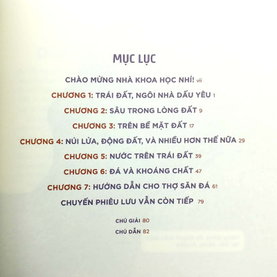 Nhà khoa học nhí. Tìm hiểu địa chất - Đá, khoáng chất và mặt đất dưới chân ta