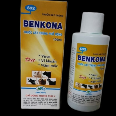 Dung dịch BENKONA sát trùng và khử khuẩn phổ rộng hiệu quả cao