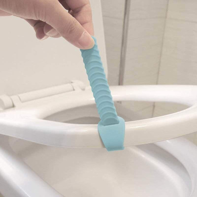 Set 2 Dây Silicon Lật Nhấc Nắp Bệt Bồn Cầu - Bảo Đảm Vệ Sinh Cho Gia Đình, Sản Phẩm Tiện Dụng Cho Nhà, Tiện Dụng, Linh Hoạt. Tắm TakyHome 5214set2