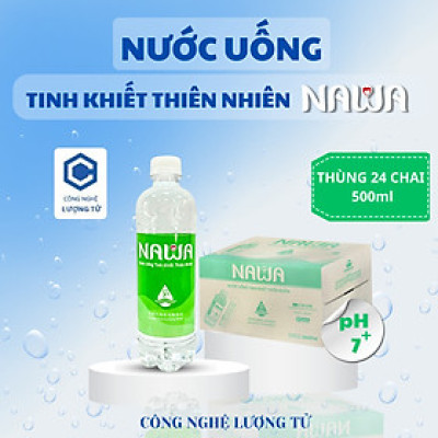 Nước uống tinh khiết thiên nhiên NAWA chai 500ml