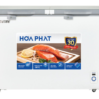 Tủ đông Hòa Phát HPF AD6352.T1 1 ngăn 2 cánh kính  352 L- Hàng chính hãng( Chỉ giao HCM)
