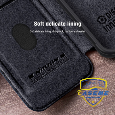 Bao Da Nillkin Qin Pro Dành Cho Galaxy S24 FE Thiết Kế Sang Trọng, Bảo Vệ Toàn Diện - Hàng Chính Hãng