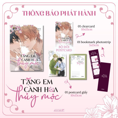 [Manga] [BL] Tặng Em Cành Hoa Thủy Mộc - Amakbooks