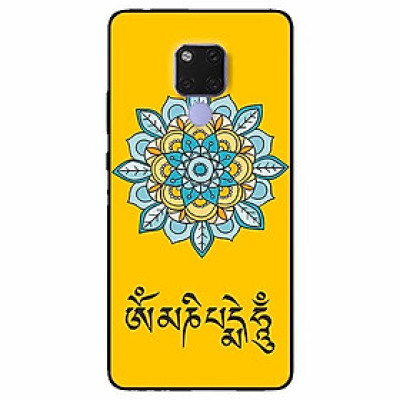 Ốp lưng in cho Huawei Mate 20  Mẫu Om Mani Padme Hum