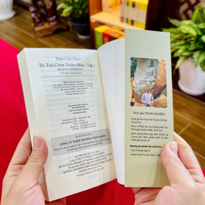 Sách - Thái Căn Đàm - Trí Tuệ Chốn Thiền Môn - Tập 1 - Vĩnh Nghiêm Books