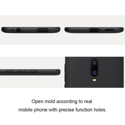 Ốp Lưng Sần Chống Sốc Cho Xiaomi Redmi K20 / K20 Pro hiệu Nillkin (Đính kèm giá đỡ hoặc miếng dán từ tính) - Hàng Chính Hãng