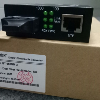 Convector 2 sợi SC Muti Mode-BTON-1G- BT-950GM-2. Hàng Nhập Khẩu
