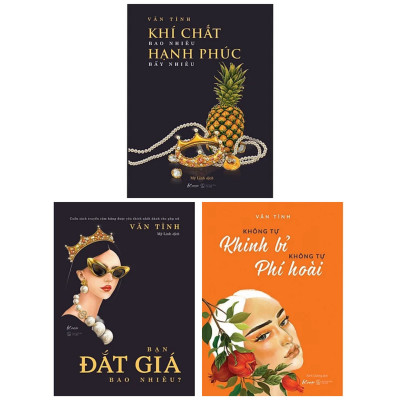 Combo Vãn Tình: Bạn Đắt Giá Bao Nhiêu - Khí Chất Bao Nhiêu Hạnh Phúc Bấy Nhiêu - Không Tự Khinh Bỉ Không Tự Phí Hoài - Tặng Kèm Sổ Tay