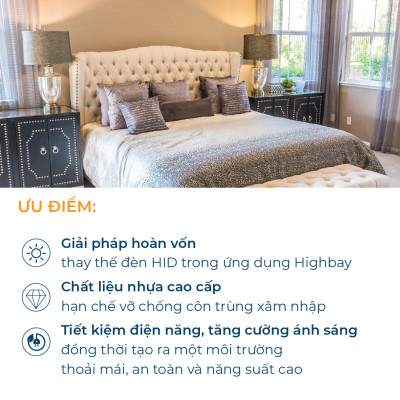Bóng đèn Philips trụ TForce siêu sáng (25W,35W,45W, 50W) - Ánh sáng trắng 6500K (01 bóng)