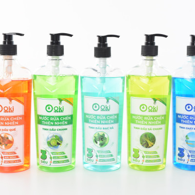 Nước rửa chén Thiên nhiên Tinh chất Muối Biển 720g OKI Clean