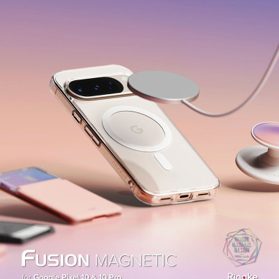 Ốp lưng cho Google Pixel 10 Pro XL / Pixel 10 / 10 Pro RINGKE Fusion Magnetic - Hàng Chính Hãng