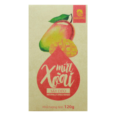 Combo Đậu Nành Sấy Cỏ Ngọt Vị Cay Hải Long (230g) + Mứt Xoài Sấy Dẻo Hải Long (120g)
