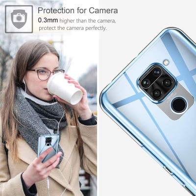 Ốp lưng dẻo silicon cho Xiaomi Redmi Note 9 hiệu HOTCASE Ultra Thin (siêu mỏng 0.6mm, chống trầy, chống bụi) - hàng nhập khẩu